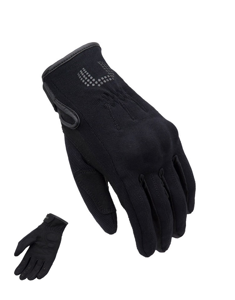 GUANTES MOTO UNIK C58 VERANO S NEGRO